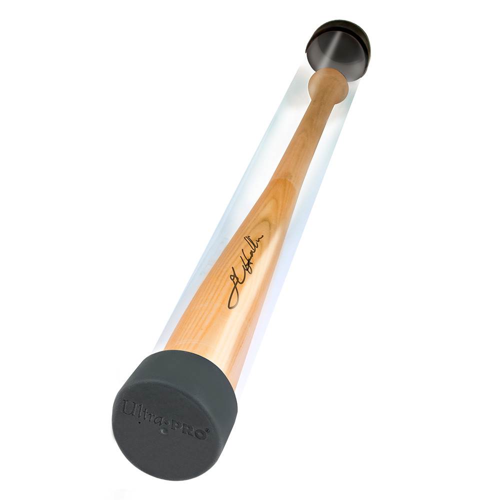 Ultra PRO Baseball Bat Tube Display with Round End Caps Playmat Holder Organizer