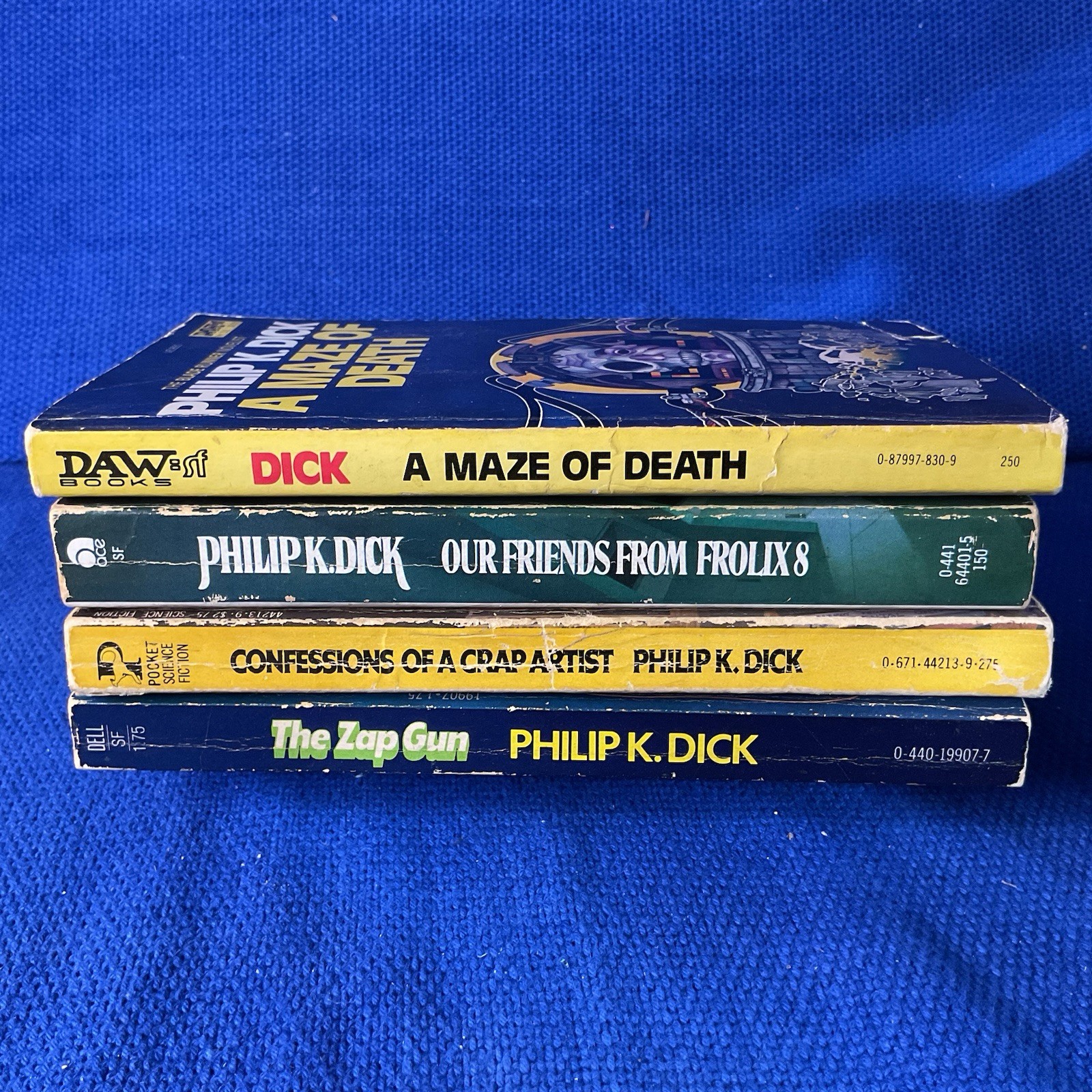 PHILIP K. DICK ~ VALIS Four Book ‘Trilogy’ Lot! Radio Free Albemuth + 3!