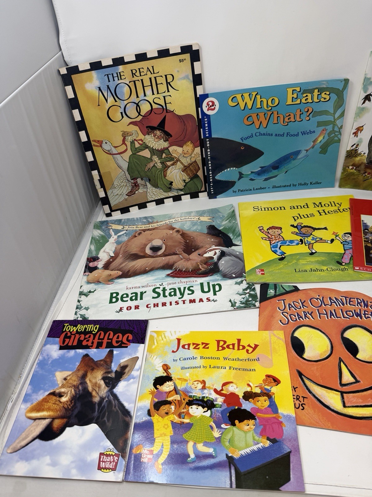Children’s Scholastic Picture Books Kids Paperback Storybook Storytime Lot of 12
