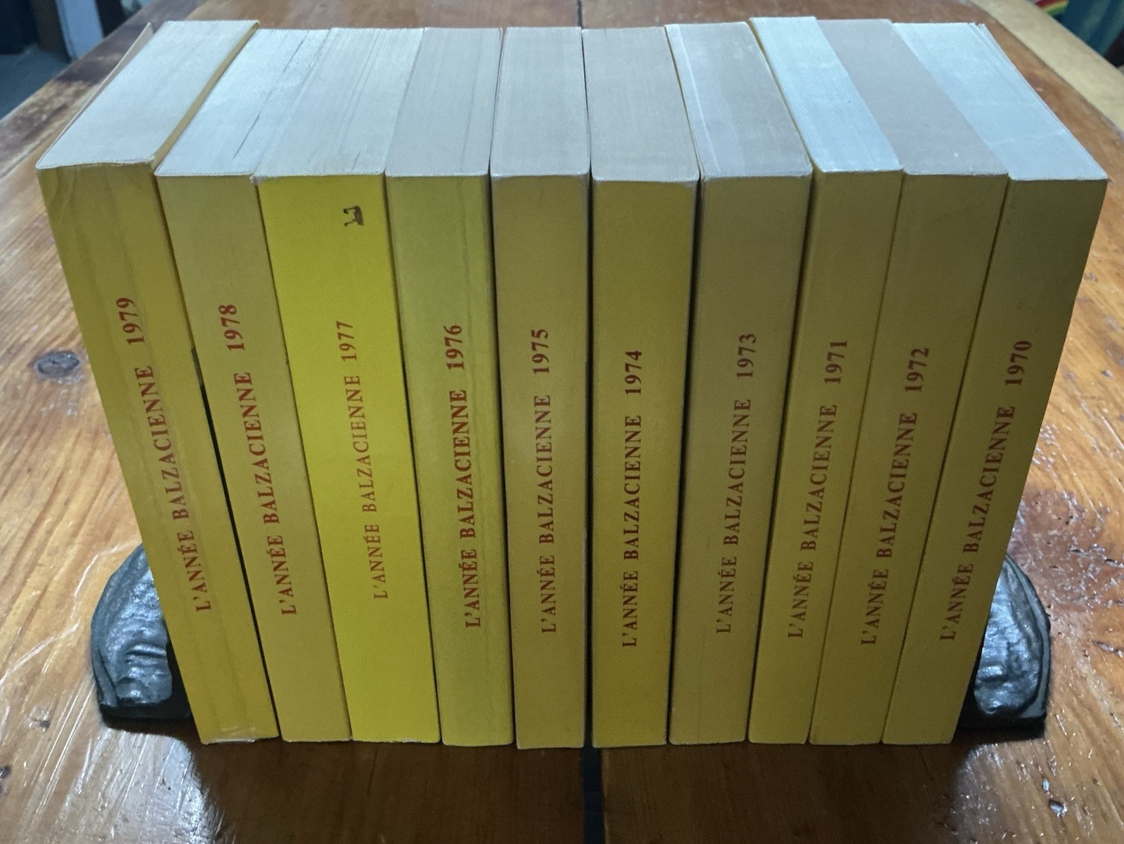 Honore De Balzac 10 L’Année Balzacienne 1970-1979 RARE GARNIER BOOKS 🇫🇷
