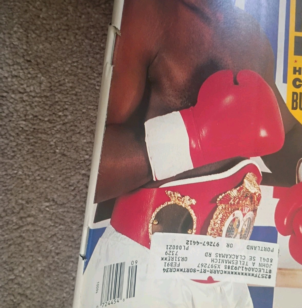 Lot of 25 Vintage BOXING Sports Illustrated Magazines Sugar Ray v Marvin Hagler