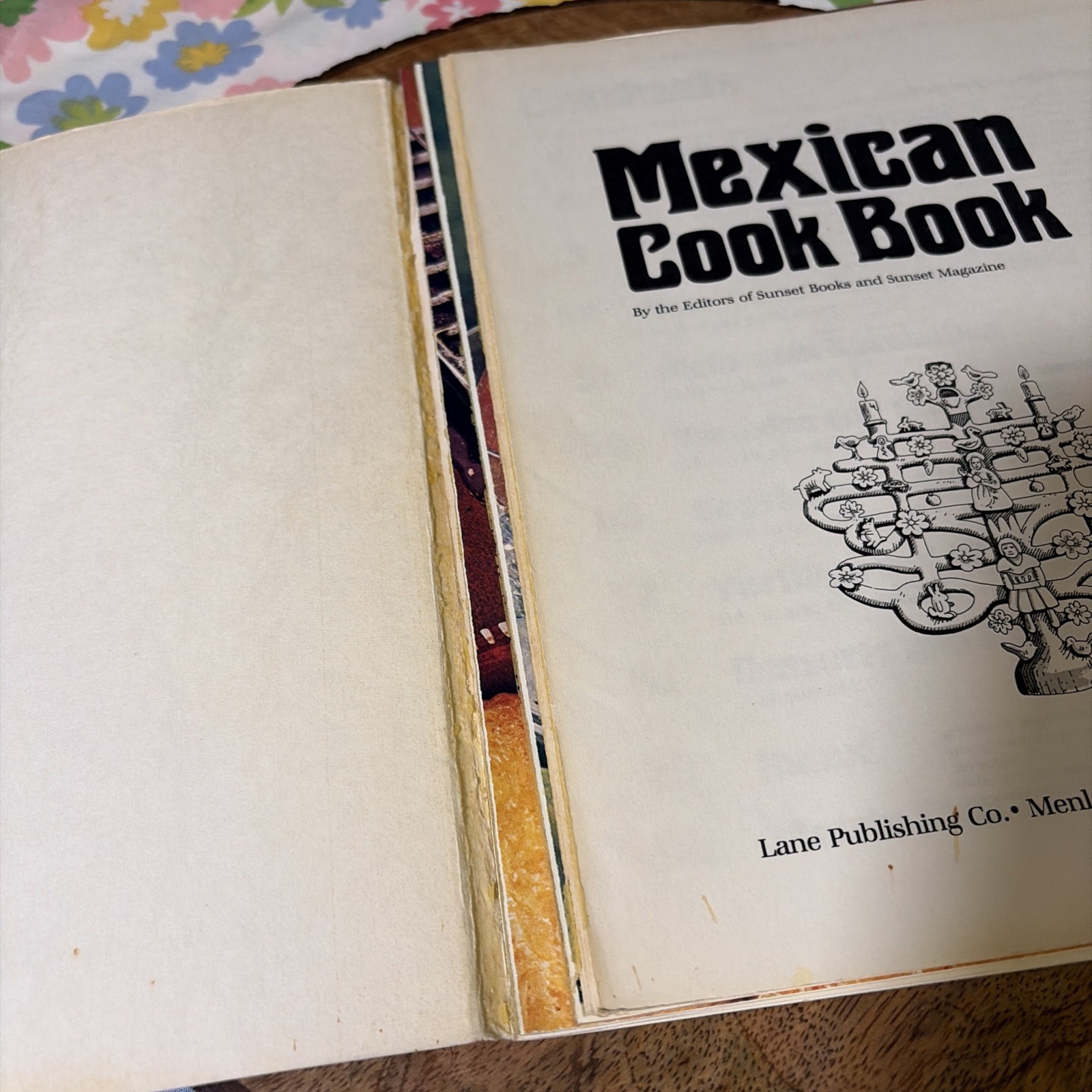 Sunset Mexican Cook Book 1978 Second Printing Paperback Vintage Cookbook