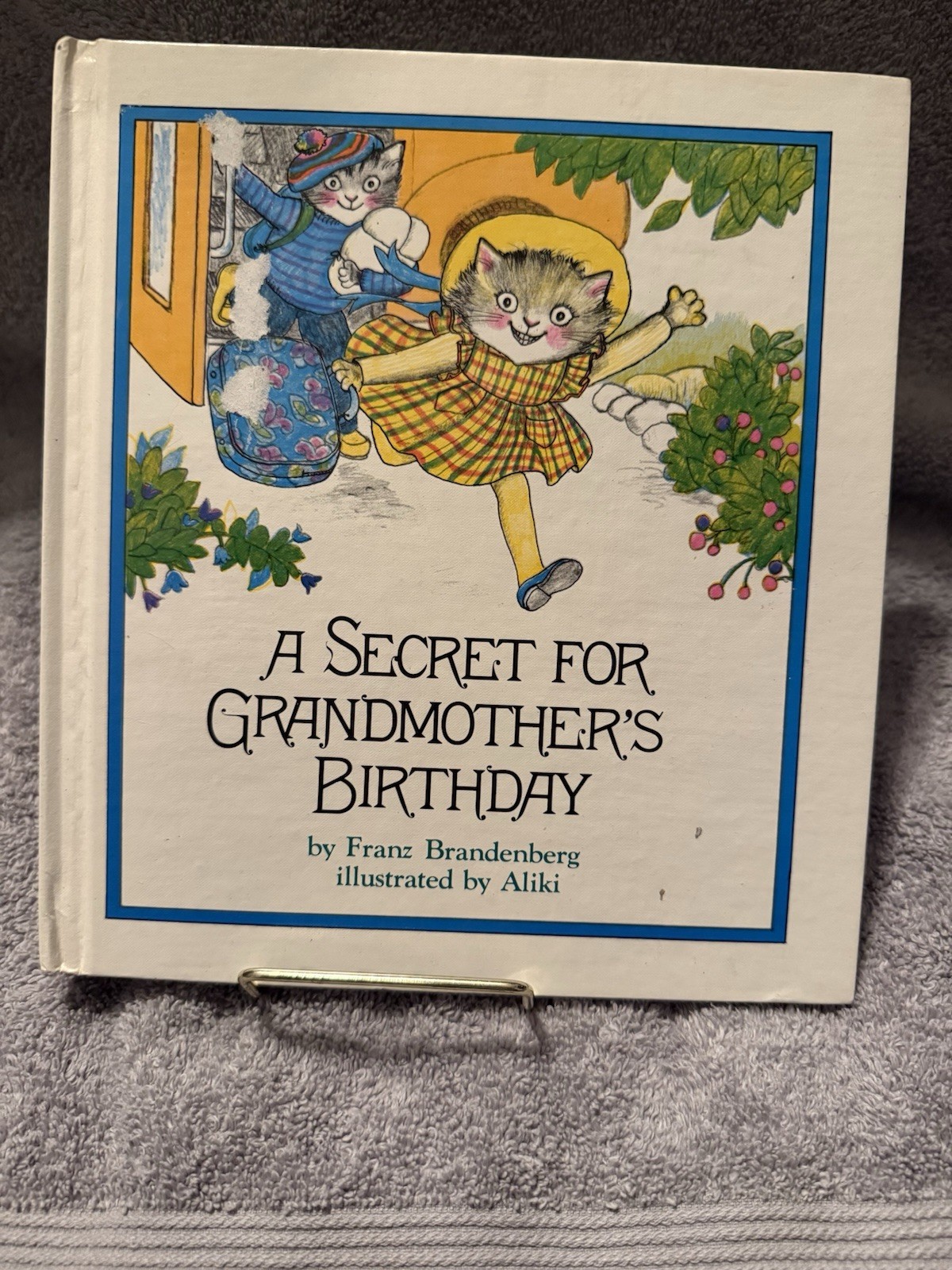 A Secret for Grandmother’s Birthday Franz Brandenberg Aliki HC Vintage Childrens