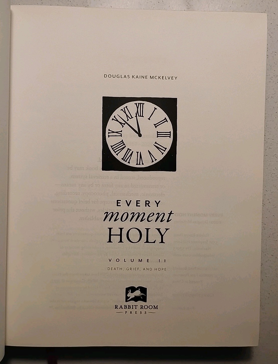 Every Moment Holy Vol 1 & 2 Set HC Gilt Edges Rabbit Room McKelvey Gift