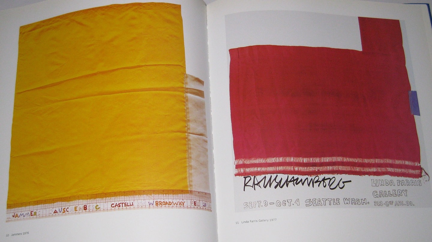 Rauschenberg Posters (German Edition) (Bilingual) hardback, 9.75 in. X 12 in.