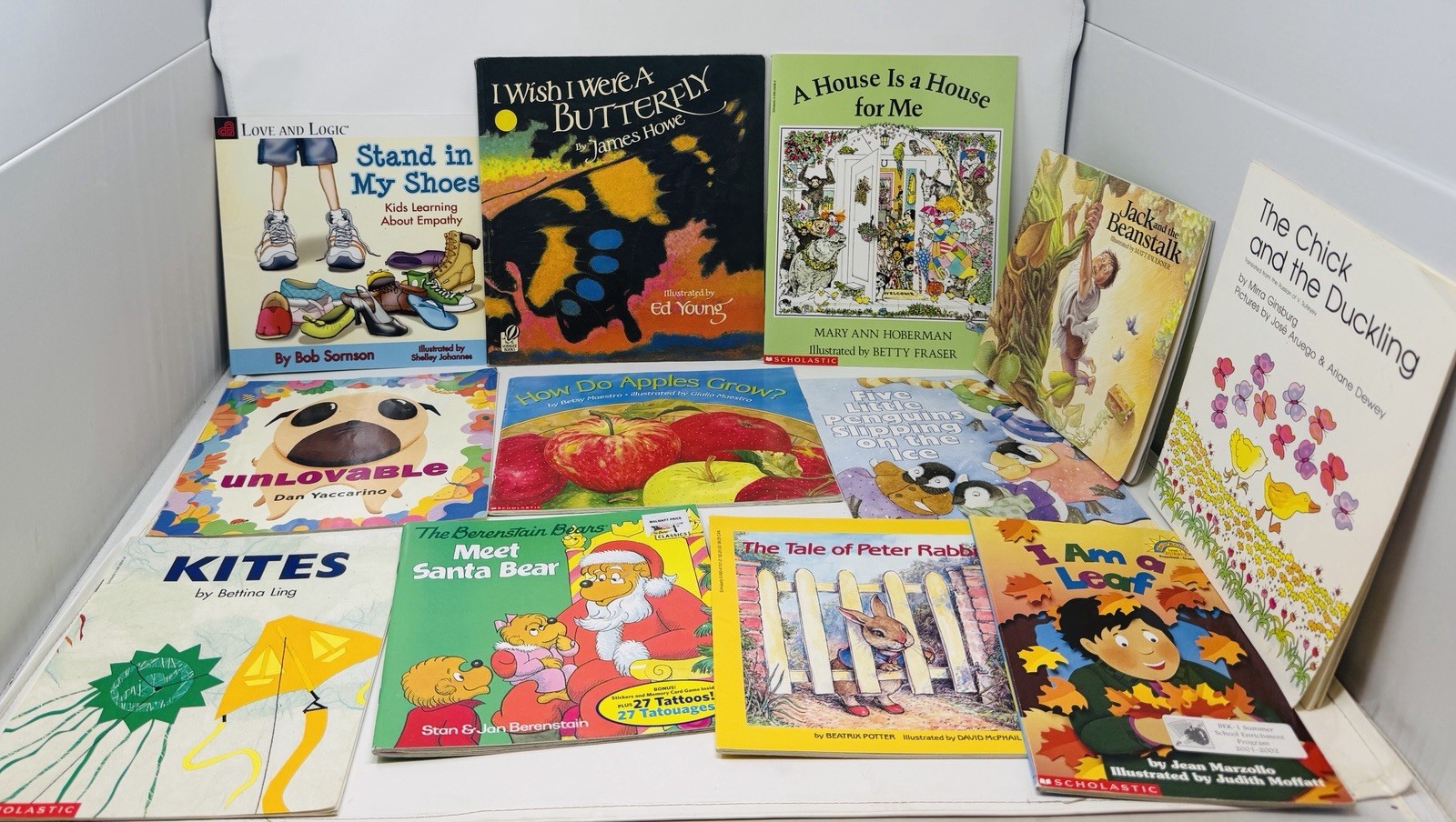 Children’s Scholastic Picture Books Kids Paperback Storybook Storytime Lot of 12