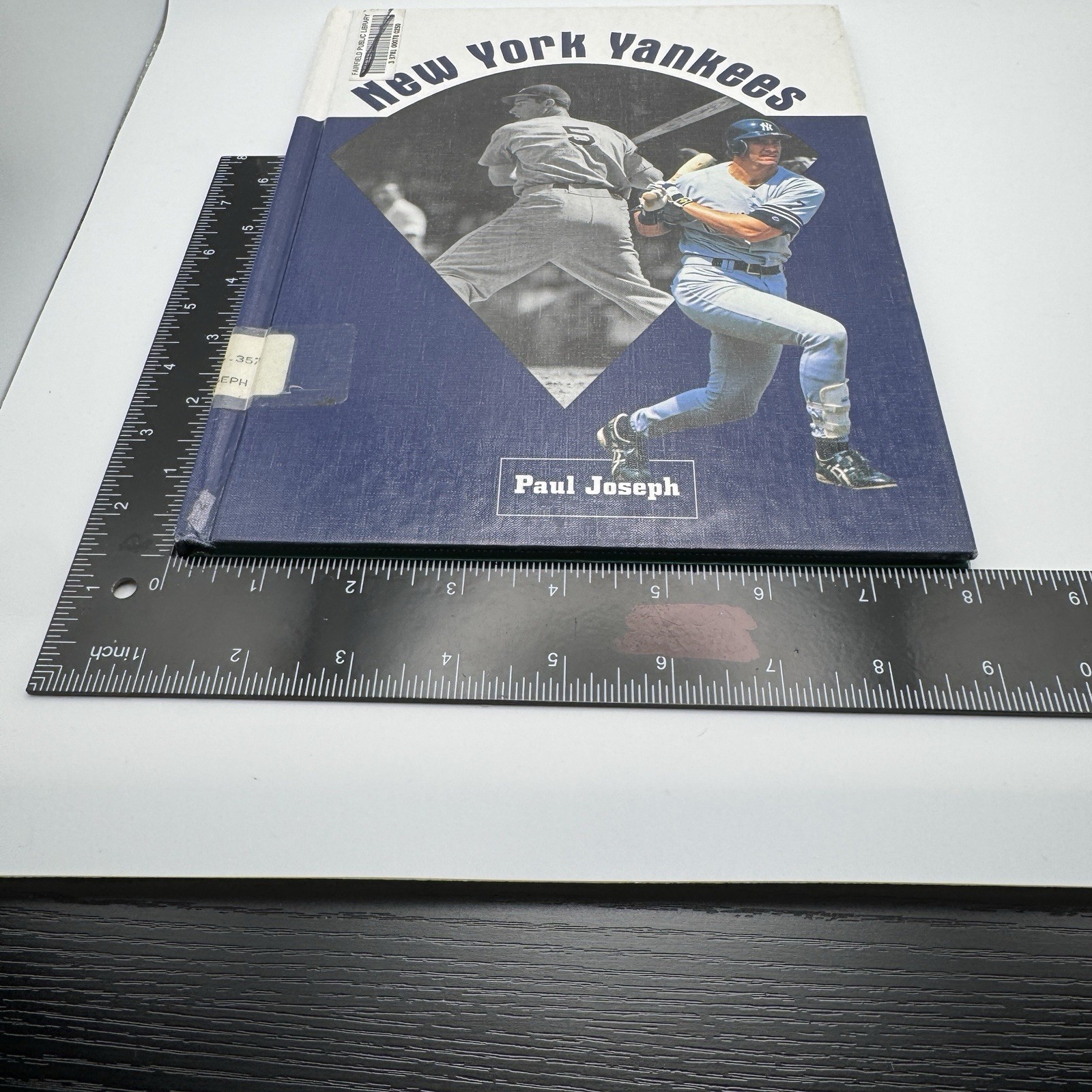 Lou Gehrig + New York Yankees Book MLB Baseball History ~ 2 Library Copy Books