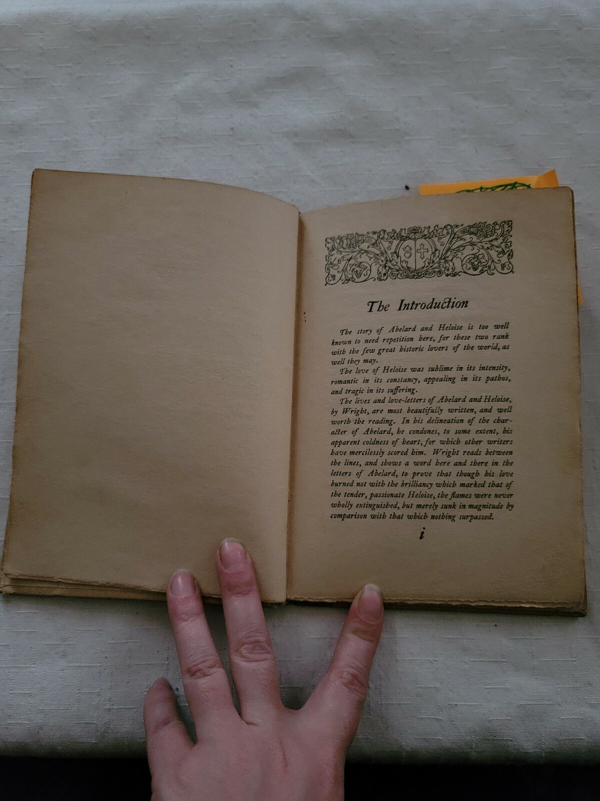 The Love Letters of Abelard & Heloise Privately Bound Hardcover 1907 ltd ed RARE