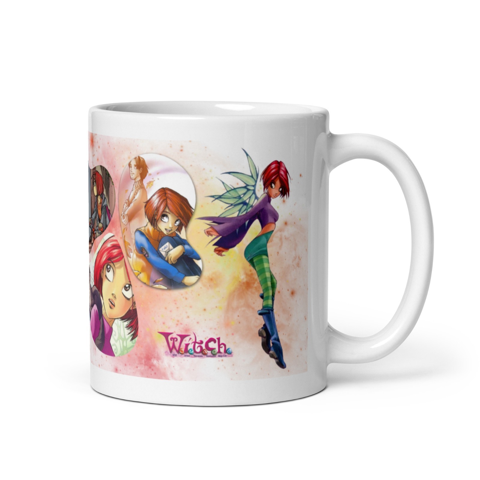 W.I.T.C.H Will Vandom Classic Mug 11oz Comic Graphic Novel Premium Quality