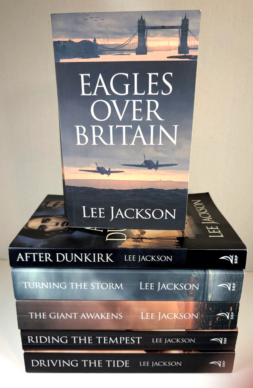 Near Complete Set AFTER DUNKIRK Books Series by Lee Jackson PB vol. 1-6