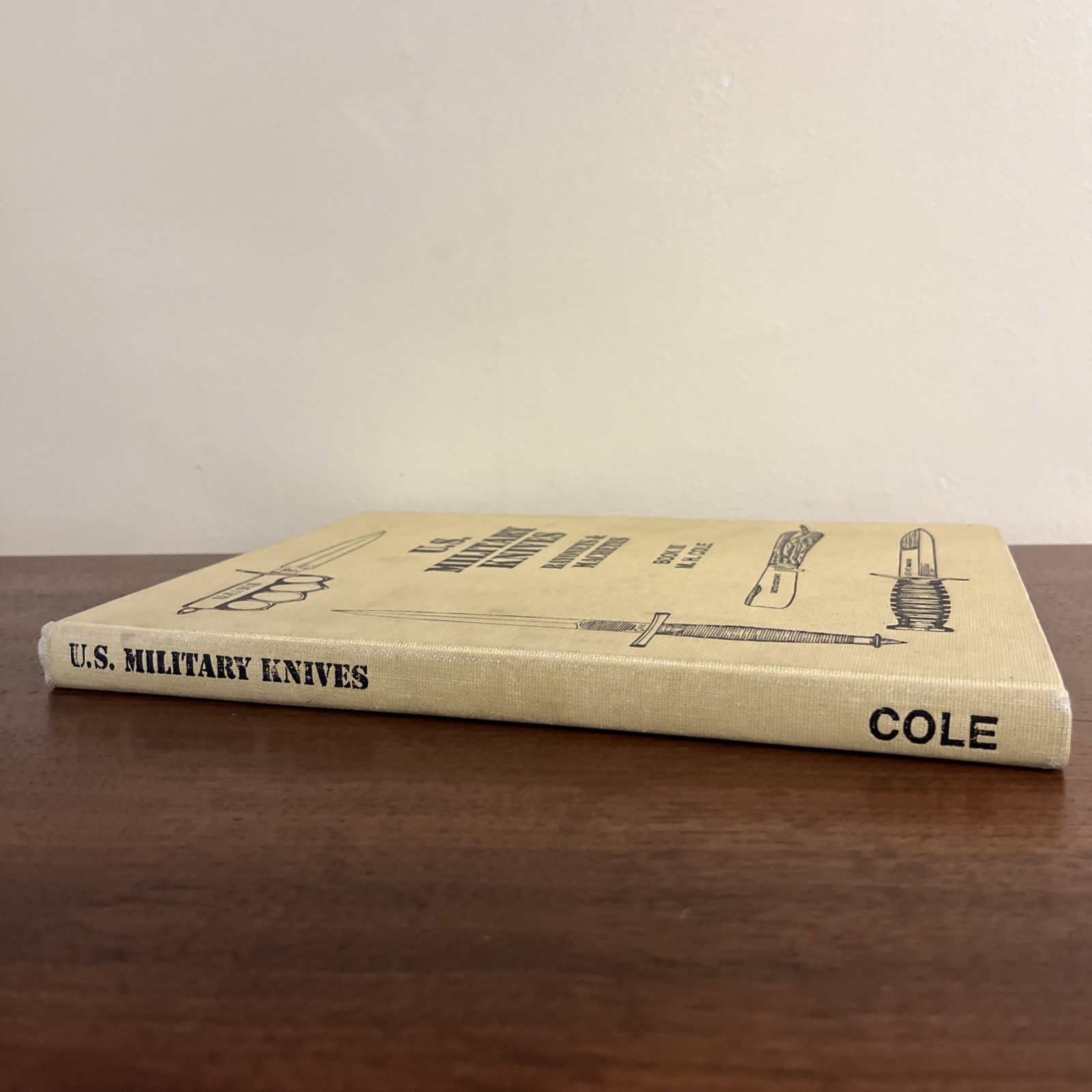 U.S. Military Knives Bayonets & Machetes Book III by M.H. Cole 4th Printing 1987