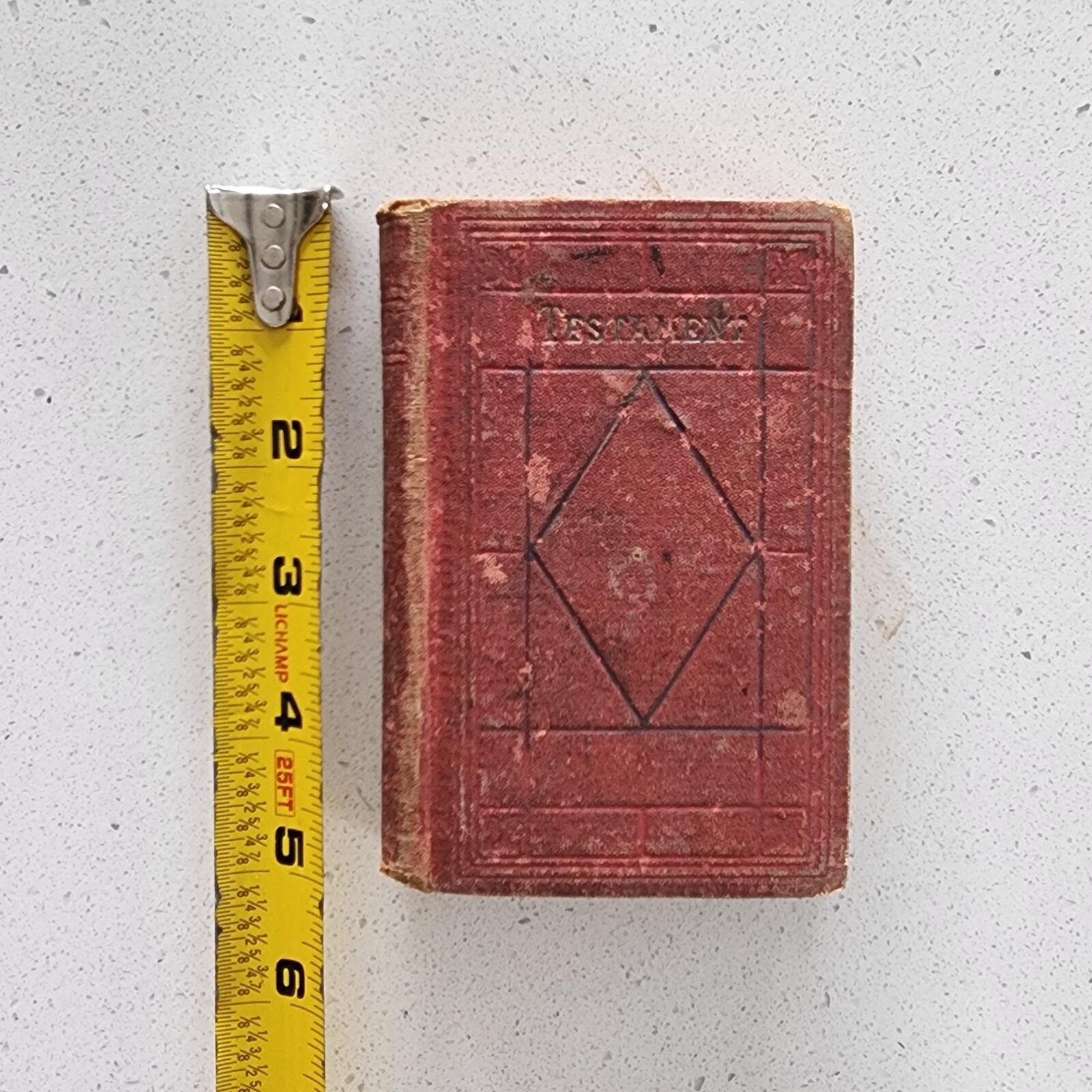 Antique 1881 Holy Bible New Testament Pocket Edition – NY American Bible Society