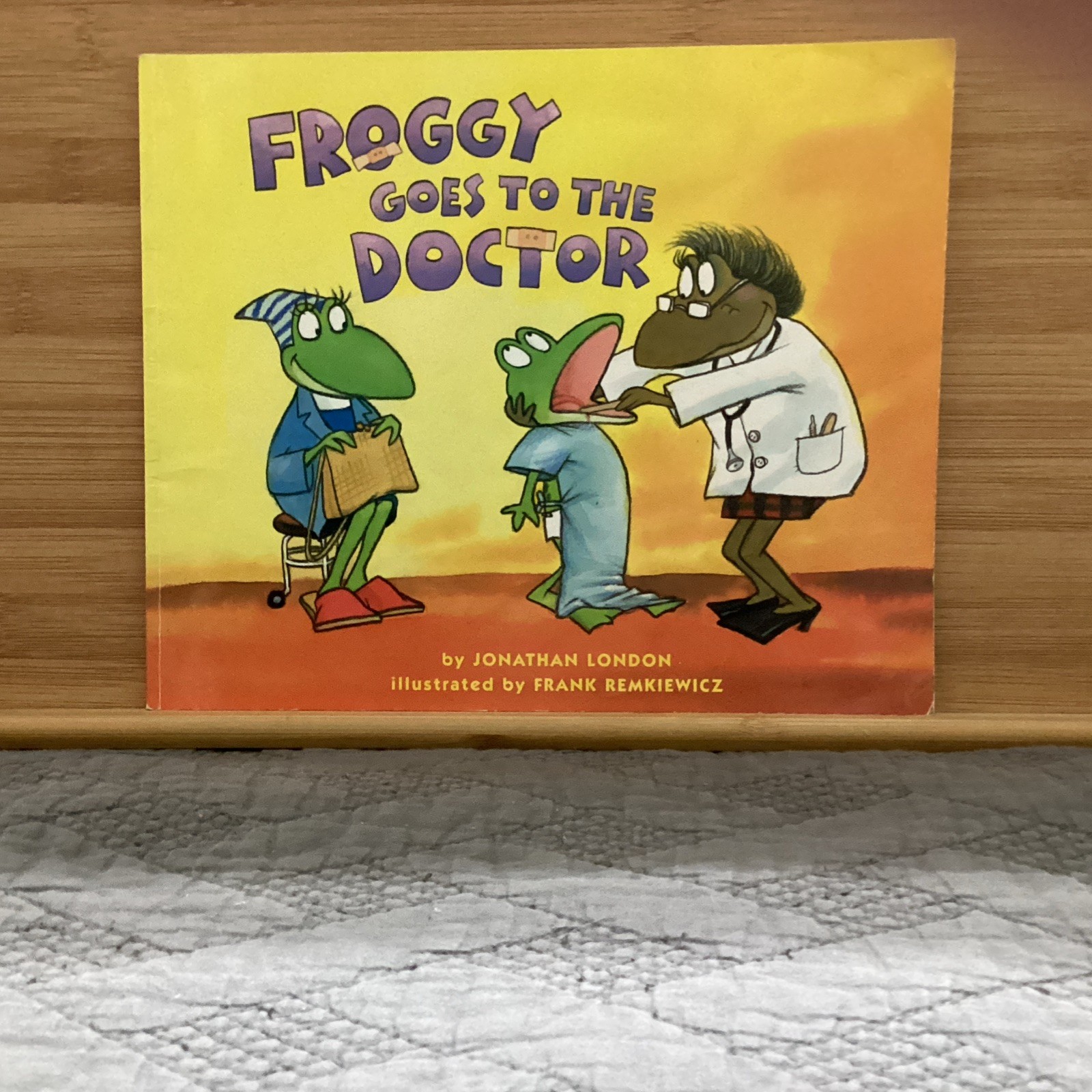 Froggy Goes to the Doctor – Hardcover By London, Jonathan – VERY GOOD