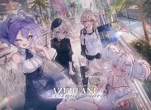 Azur Lane Anime 6th Anniversary Art Book 126 Pages Ships from Japan