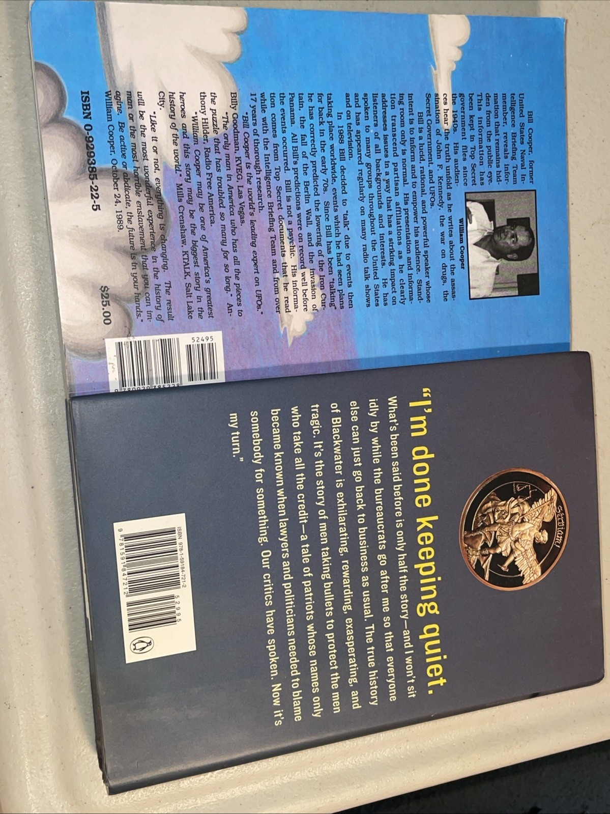 Behold a Pale Horse by William Cooper 1991 Unrevised 500p Protocols Zion CFR NWO