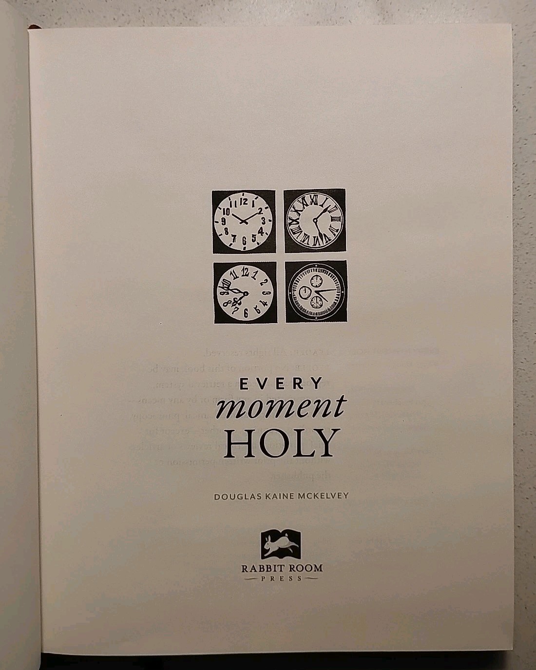 Every Moment Holy Vol 1 & 2 Set HC Gilt Edges Rabbit Room McKelvey Gift