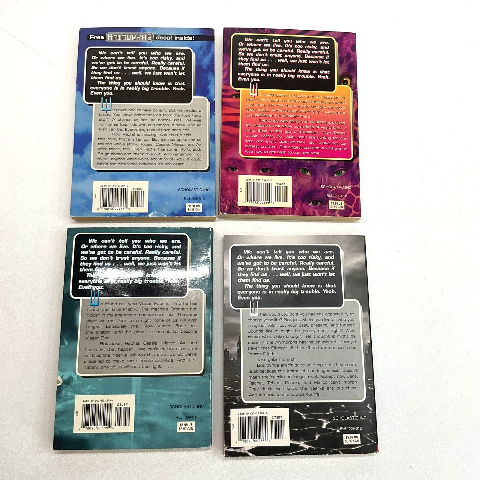 Animorphs Books Lot 42 Vintage Series Set & Megamorphs Applegate 90s Scholastic