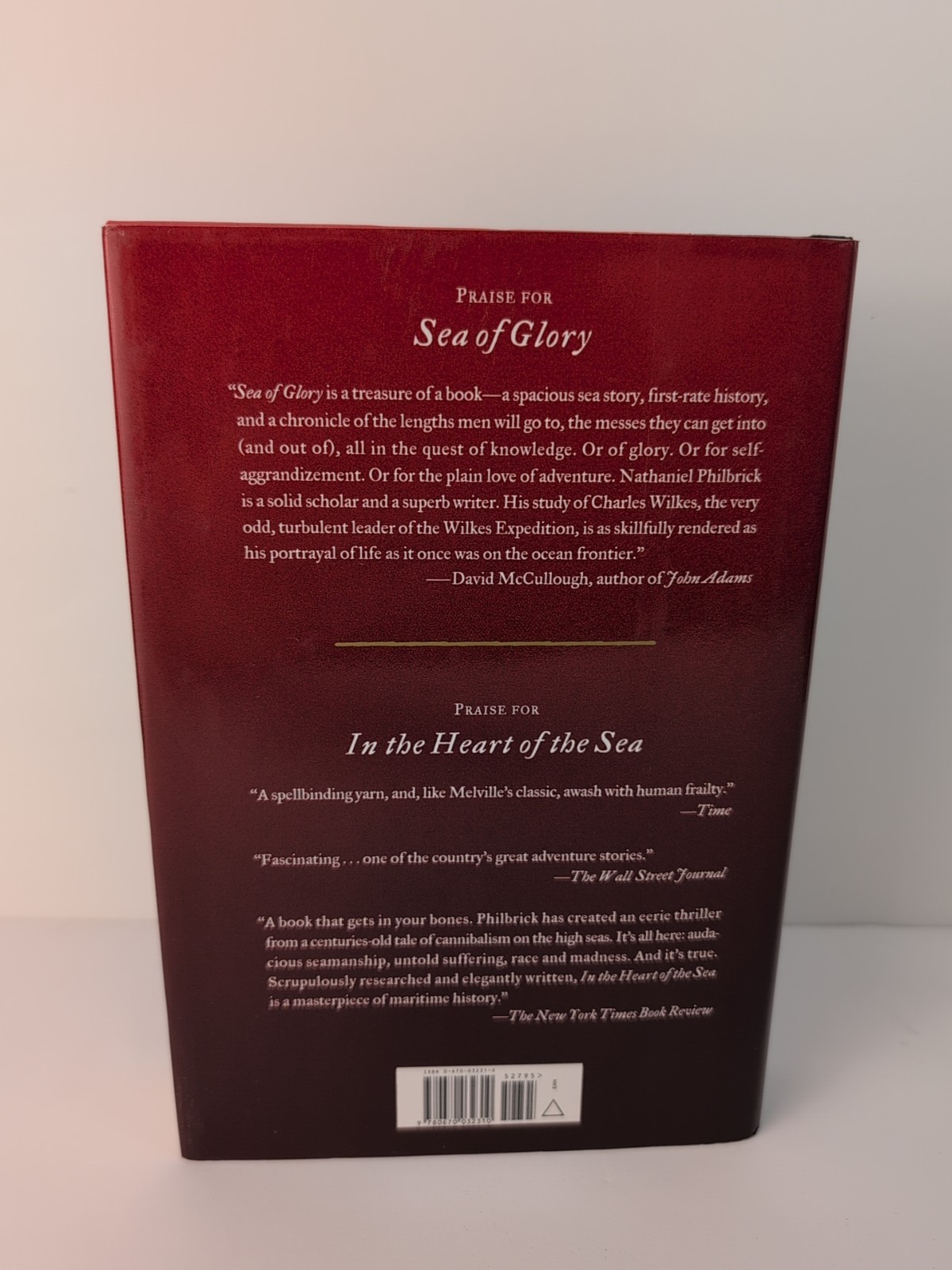 SIGNED 1st/1st Sea of Glory: America’s Voyage of Discovery Philbrick HC/DJ 2003