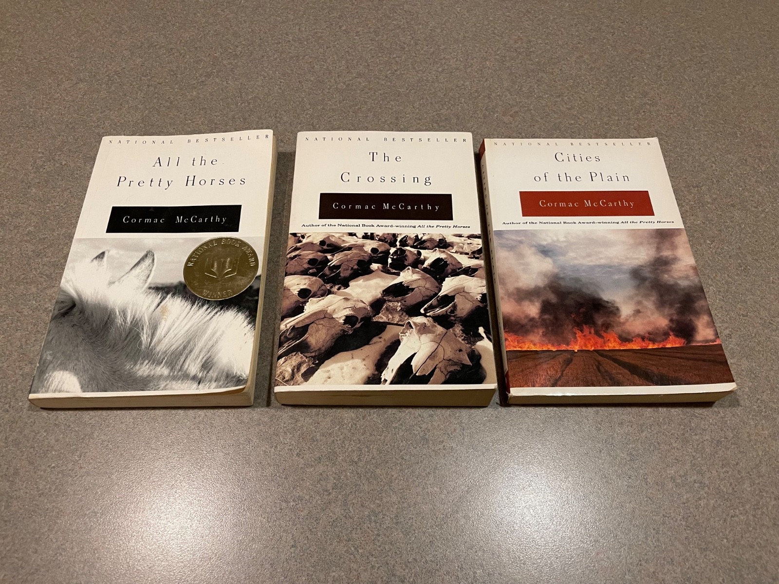 The Border Trilogy Complete 3 Book Set – Cormac McCarthy (All Pretty Horses) Lot