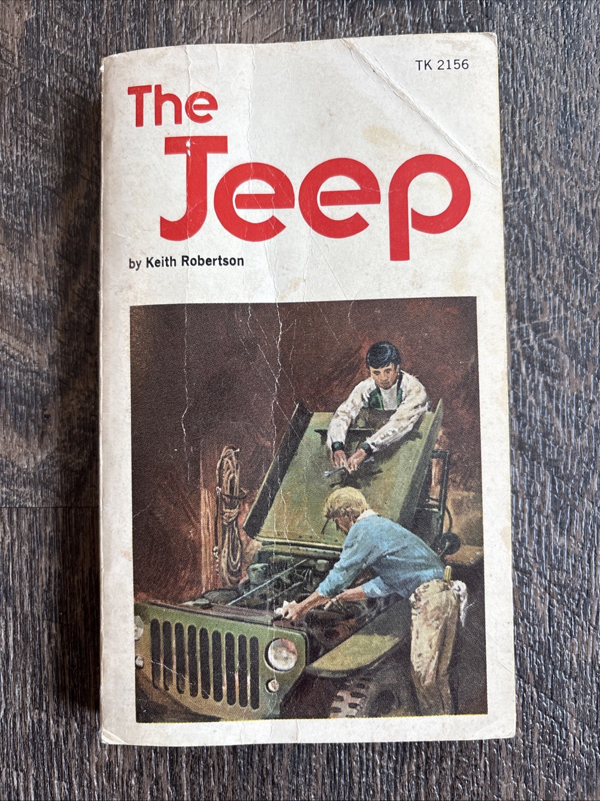 The Jeep Keith Robertson 1972 Paperback Scholastic Book Service 1st Printing