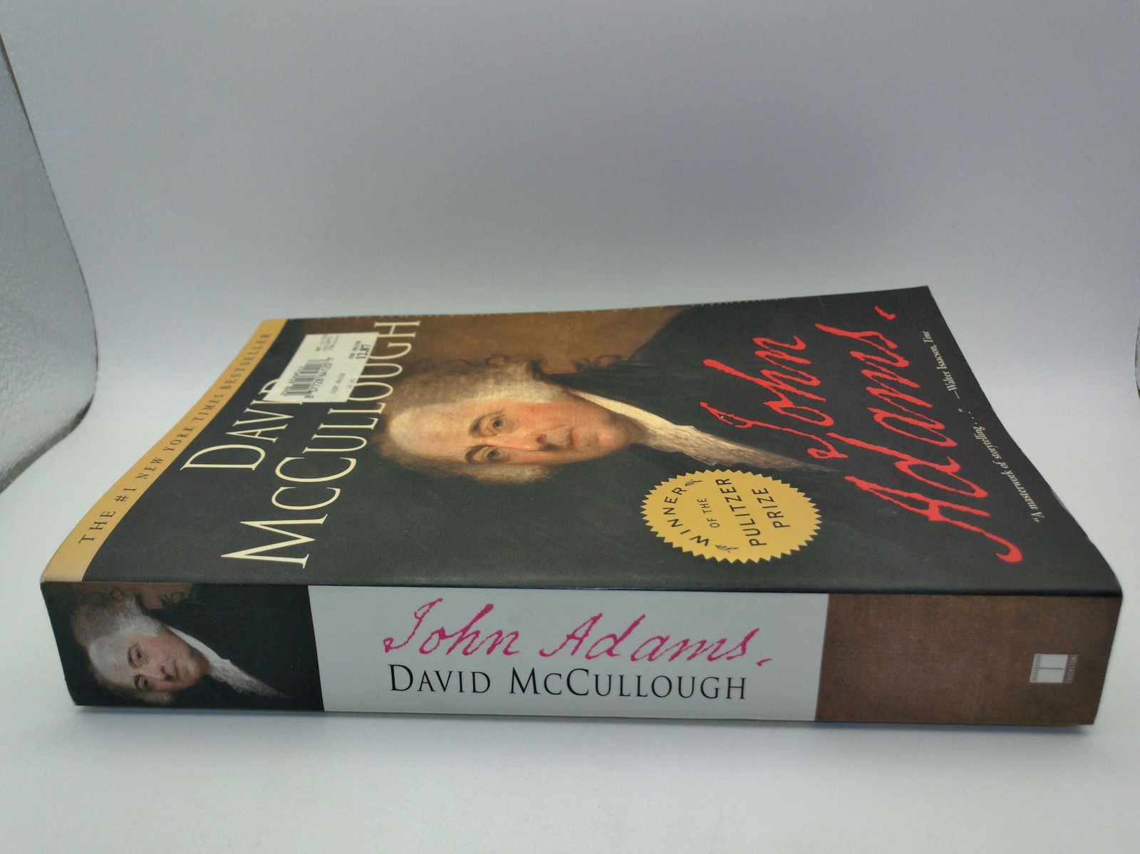 David McCullough John Adams Paperback Touchstone Biography 2002 Illustrated