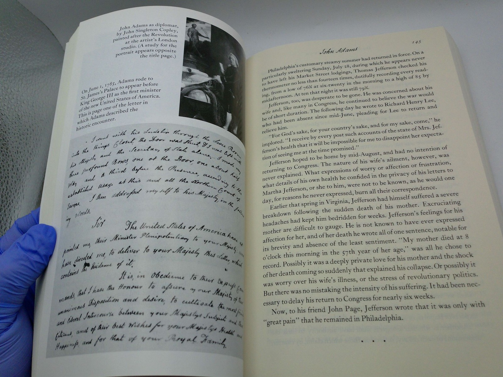 David McCullough John Adams Paperback Touchstone Biography 2002 Illustrated