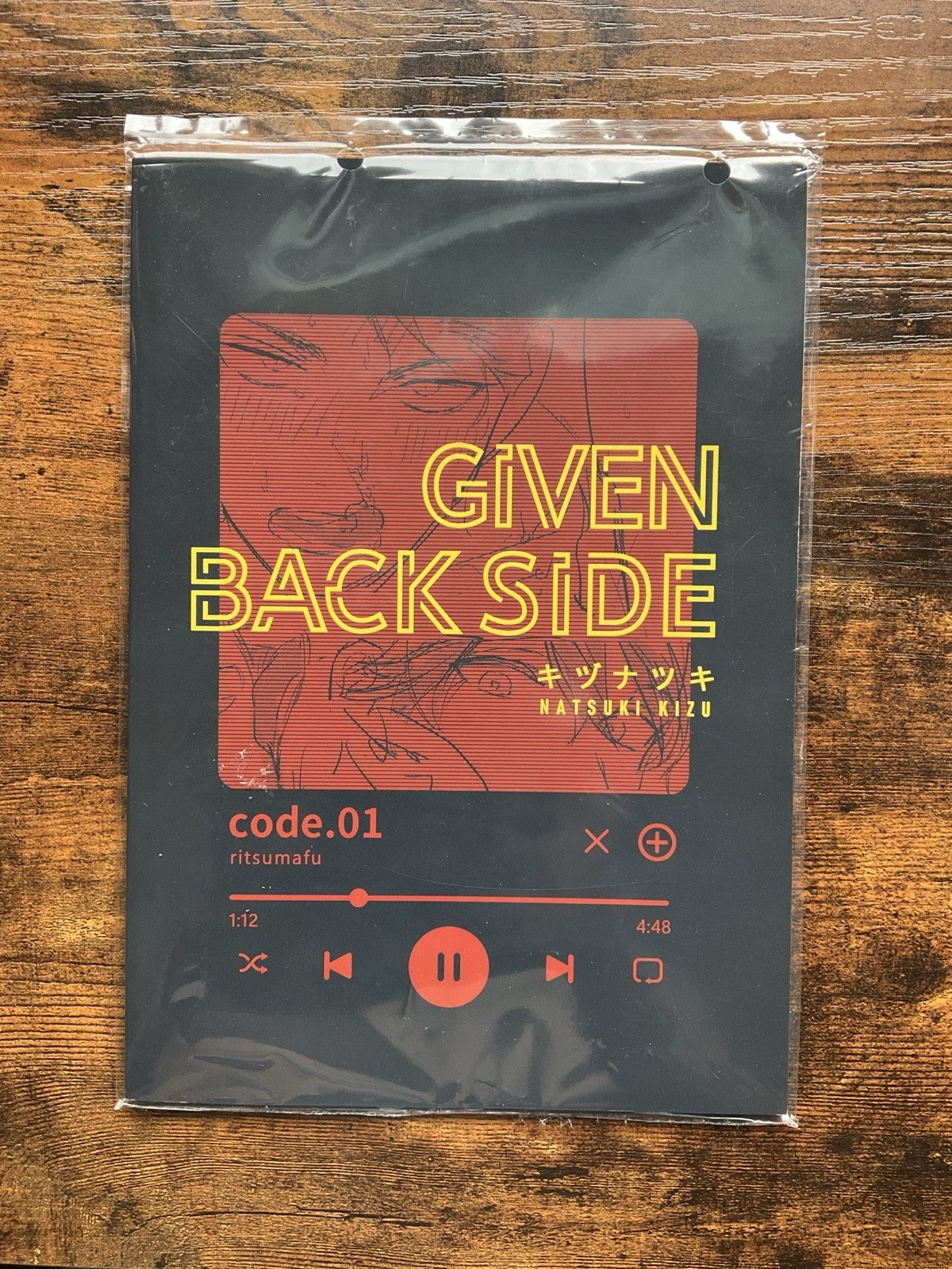 Given Back Side BL Doujinshi (USA Seller)