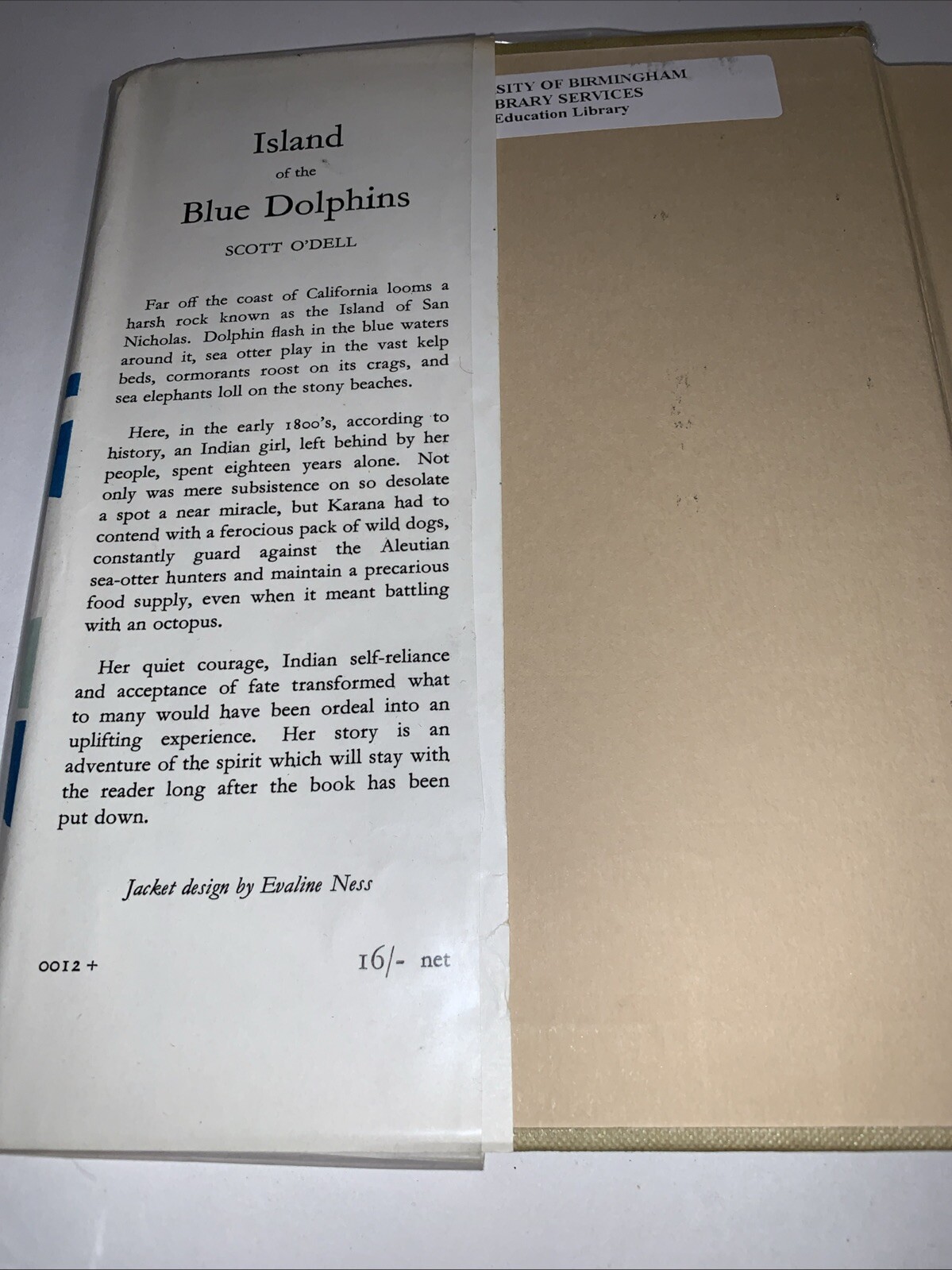 Island Of The Blue Dolphins By Scott Odell