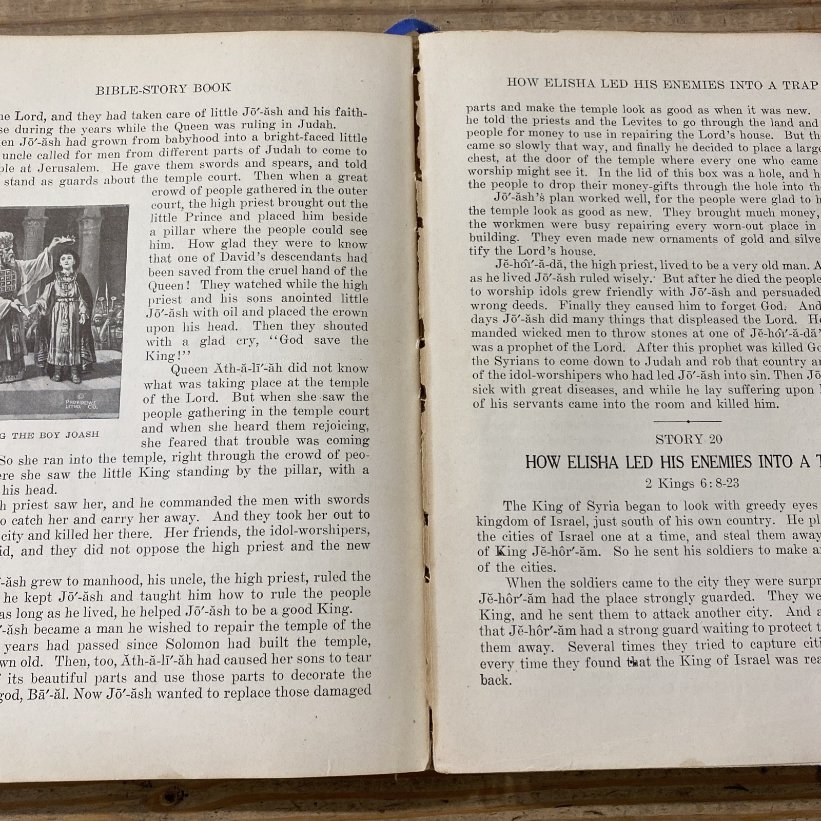 1927 Bible Story Book Elsie Egermeier Warner Press Anderson Vintage Antique