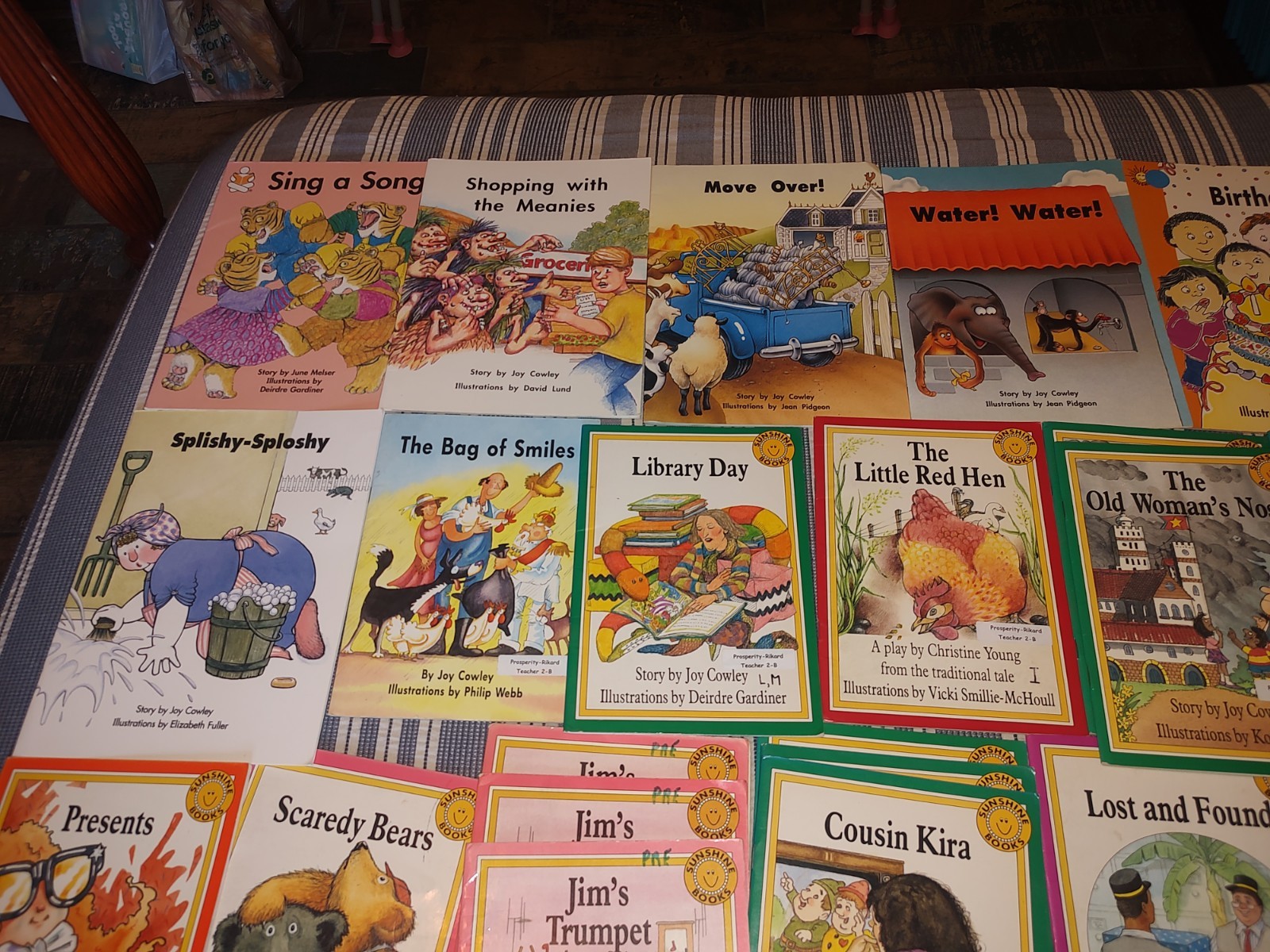 Joy Cowley The Wright Group Books Lot of 70 Story Box Sunshine Homeschool Reader