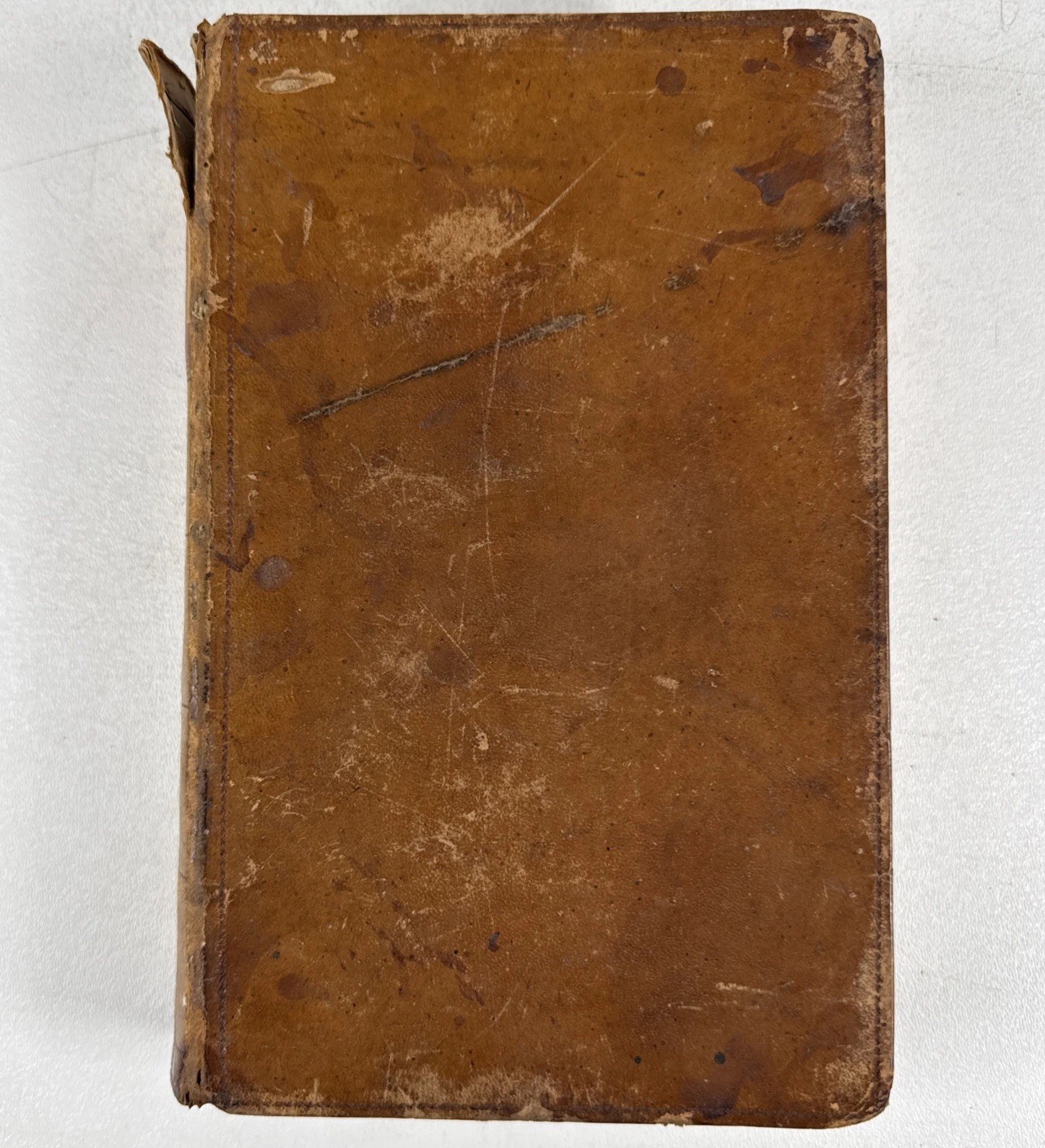 Revised Statutes of the State of North Carolina Vol 1 Leather HC Antique 1837