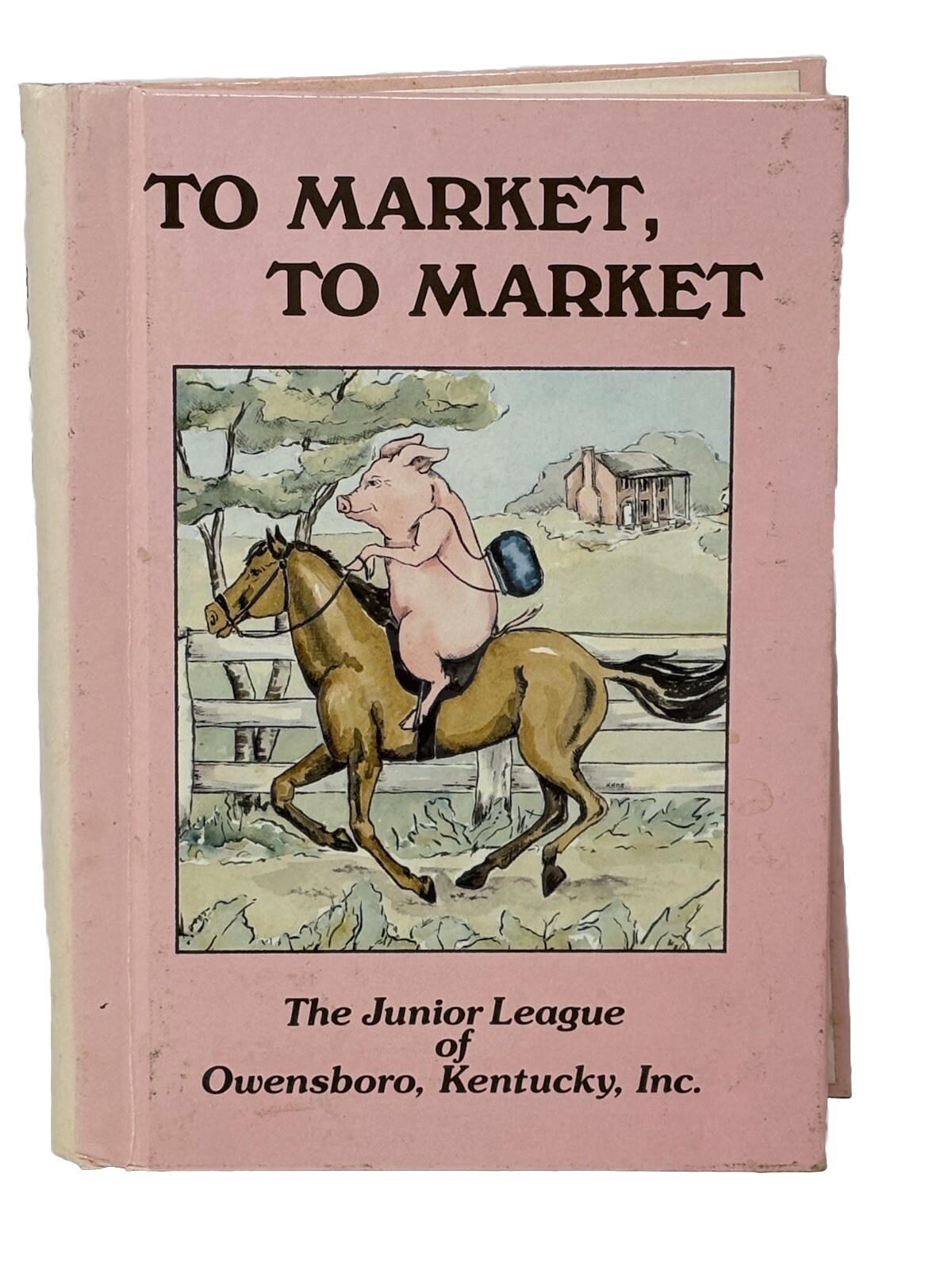 To Market, To Market Cookbook 1988 Jr League Owensboro KY 344 pages VTG