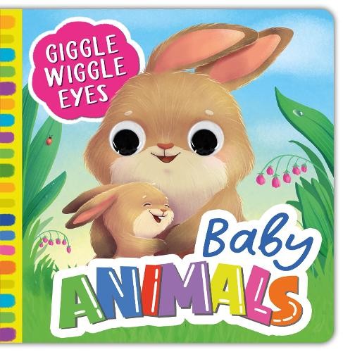 Clever Publishing Baby Animals (Board Book) Giggle Wiggle Eyes
