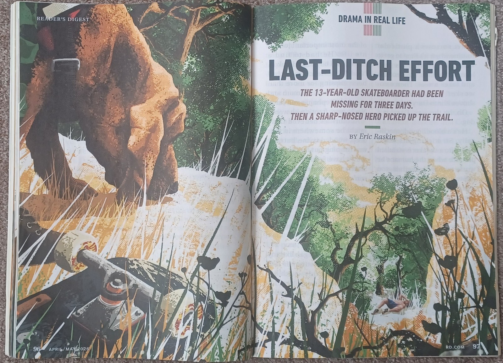 Reader’s Digest Large Print Magazine April May 2026 Making Friends with AI
