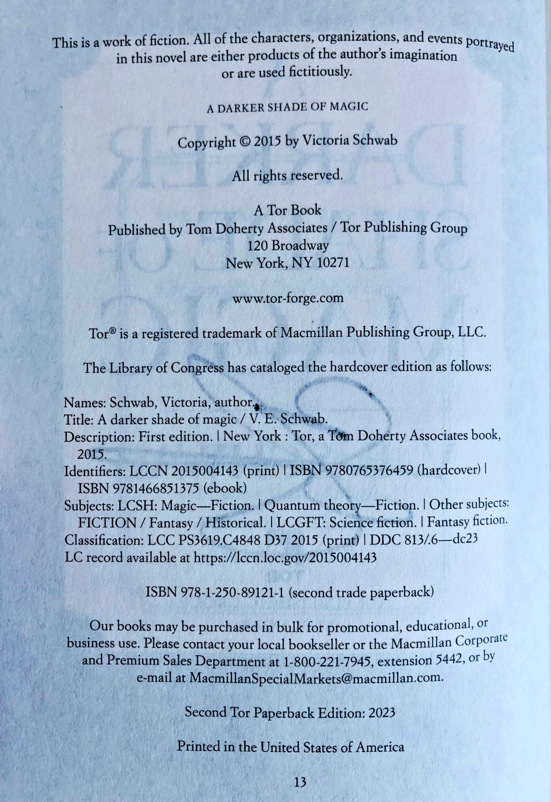 SIGNED A Darker Shade of Magic Trilogy by V.E. SCHWAB (2023, Trade Paperback)