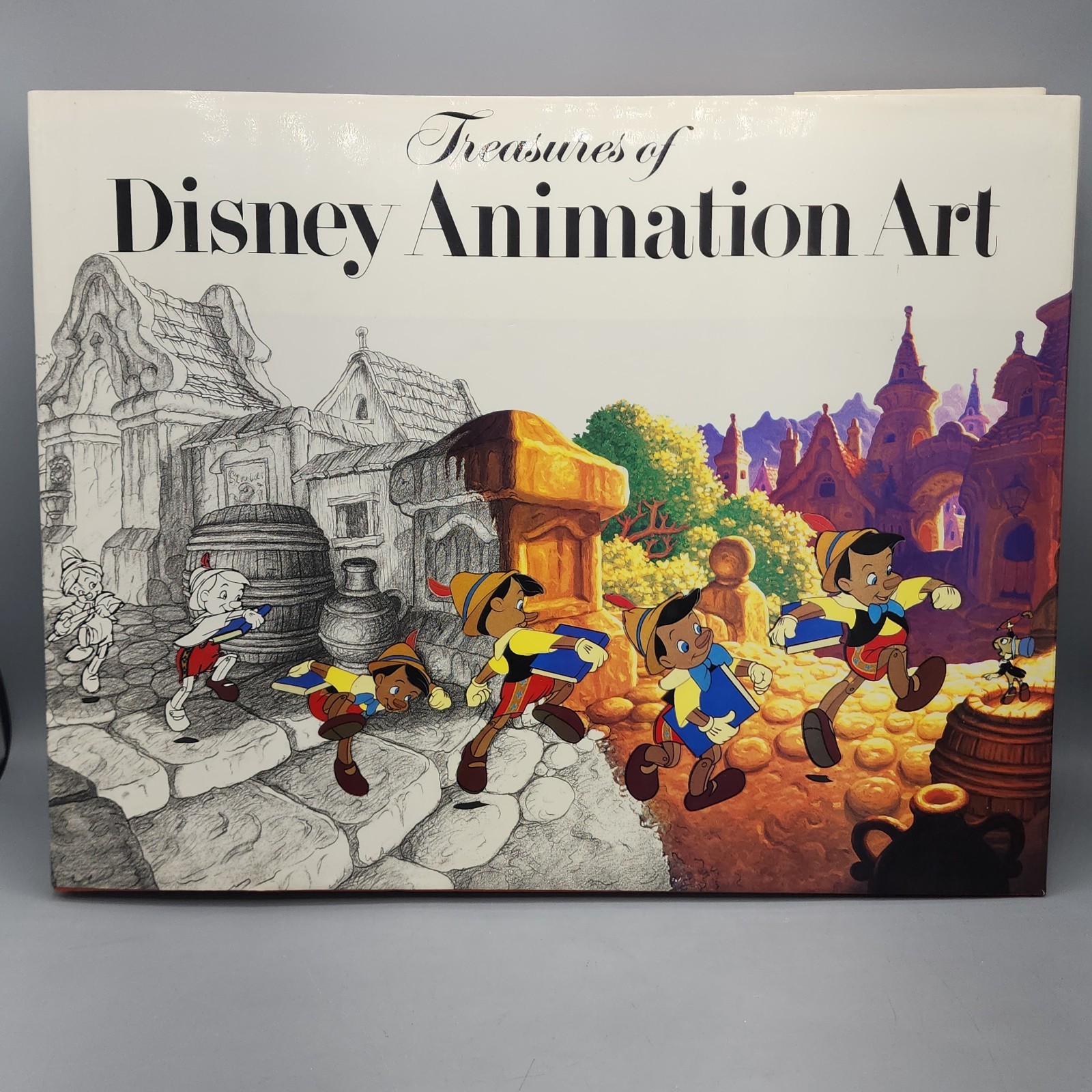 Treasures of Disney Animation Art by Robert Abrams First Edition Vintage HC DJ