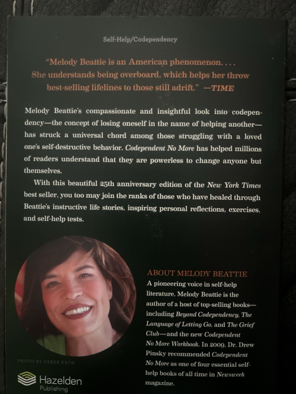 Melody Beattie Codependent No More 25th Anniversary Ed Paperback Self-Help