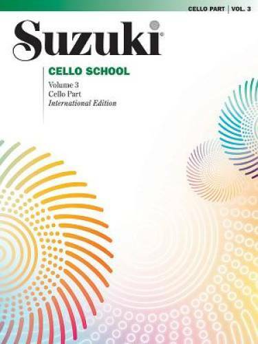 Suzuki Cello School: Cello Part, Vol. 3 – Paperback By Alfred Music – GOOD