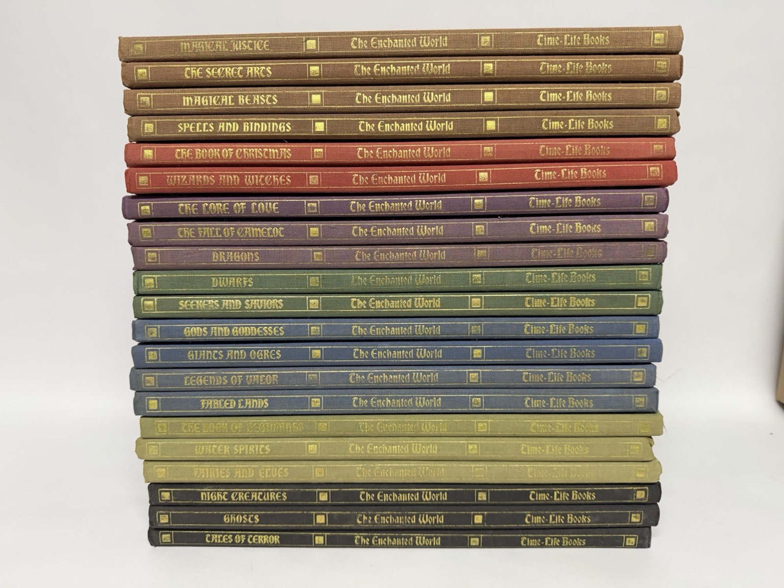 The Enchanted World COMPLETE SET 21 Time-Life Books Fantasy Folklore HC Full Lot