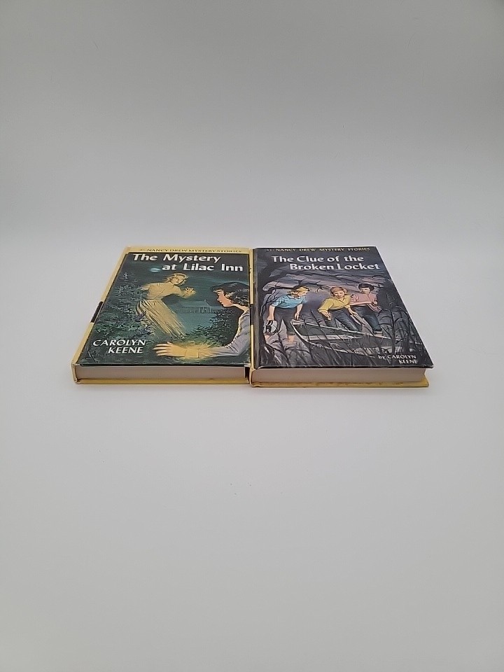 Lot of Vintage Nancy Drew Mystery Stories Carolyn Keene-Hardcover Books # 4, 11
