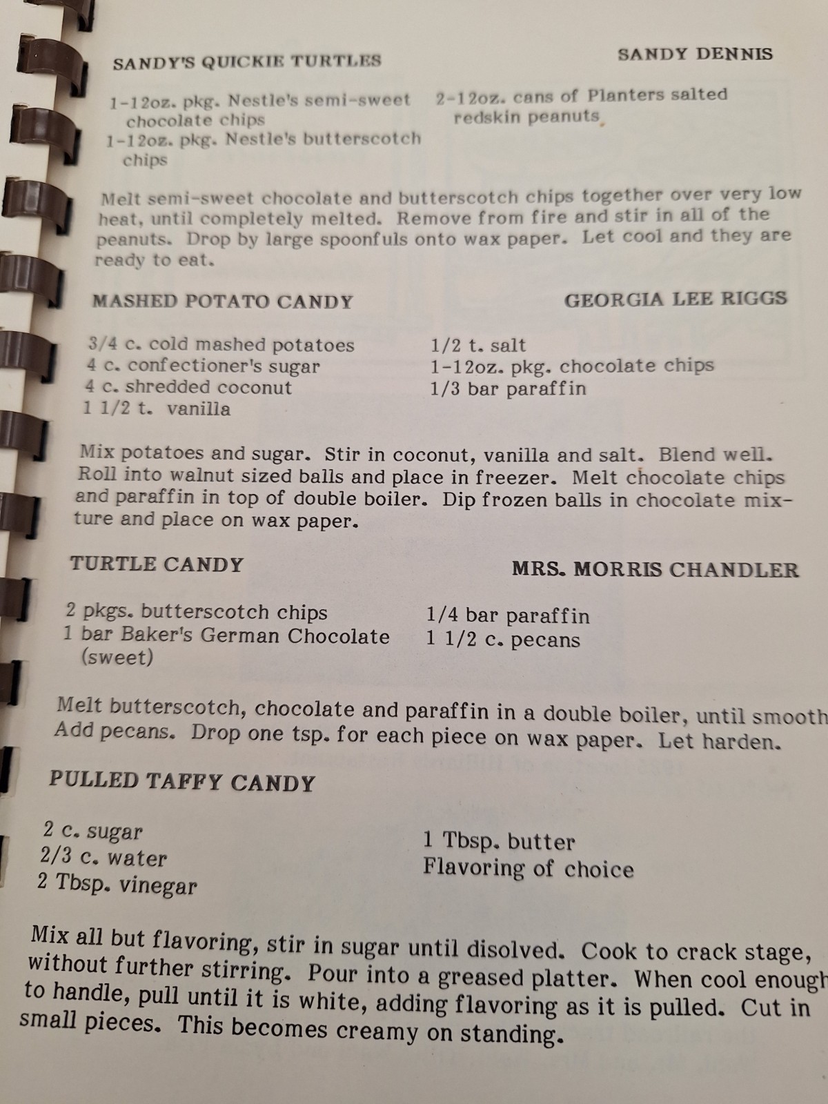Crosby American Legion Auxiliary Unit #658 ~ Home Town Recipes ~ Crosby, TX