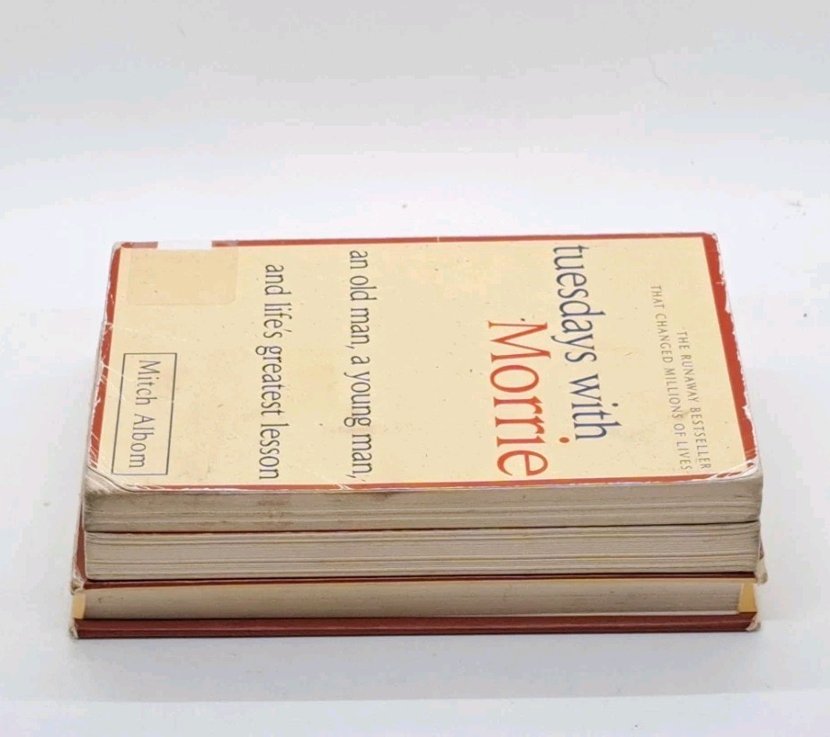 Tuesdays with Morrie LOT OF 3 – PB HC Mitch Albom Book Set
