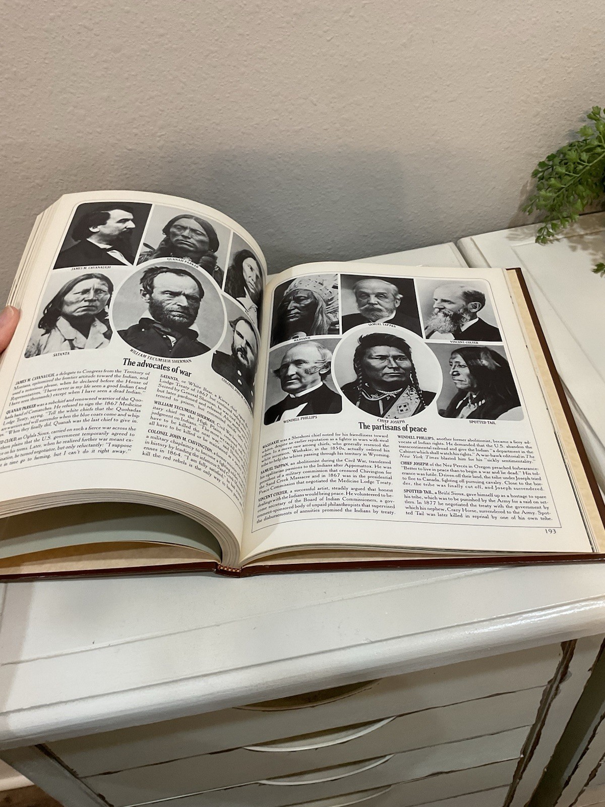 Vtg 6th Print 1981 The Old West The Indians Leather Hardcover Time Life Books