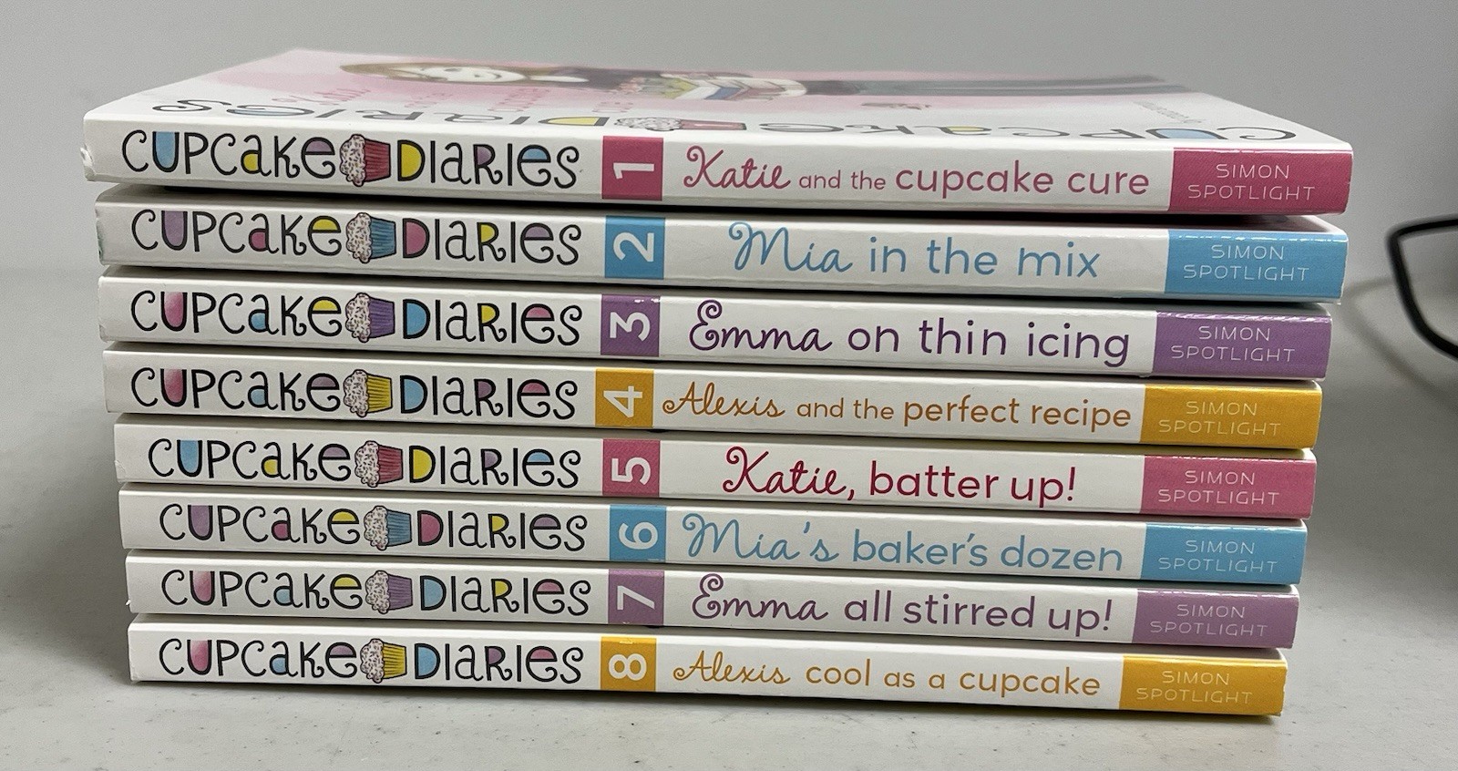 The Cupcake Diaries Collection the First Eight Cupcake Diaries Book Set NEW