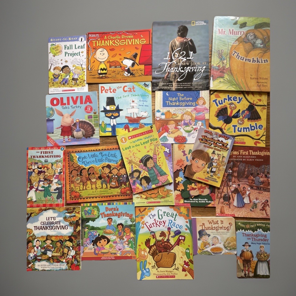 Lot of 20 Thanksgiving Fall Autumn Childrens Kids Books Turkey Holiday Classroom