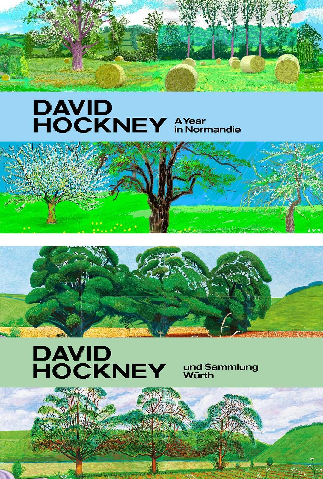 David Hockney David Hockney A Year in Normandie und Sammlung Würth