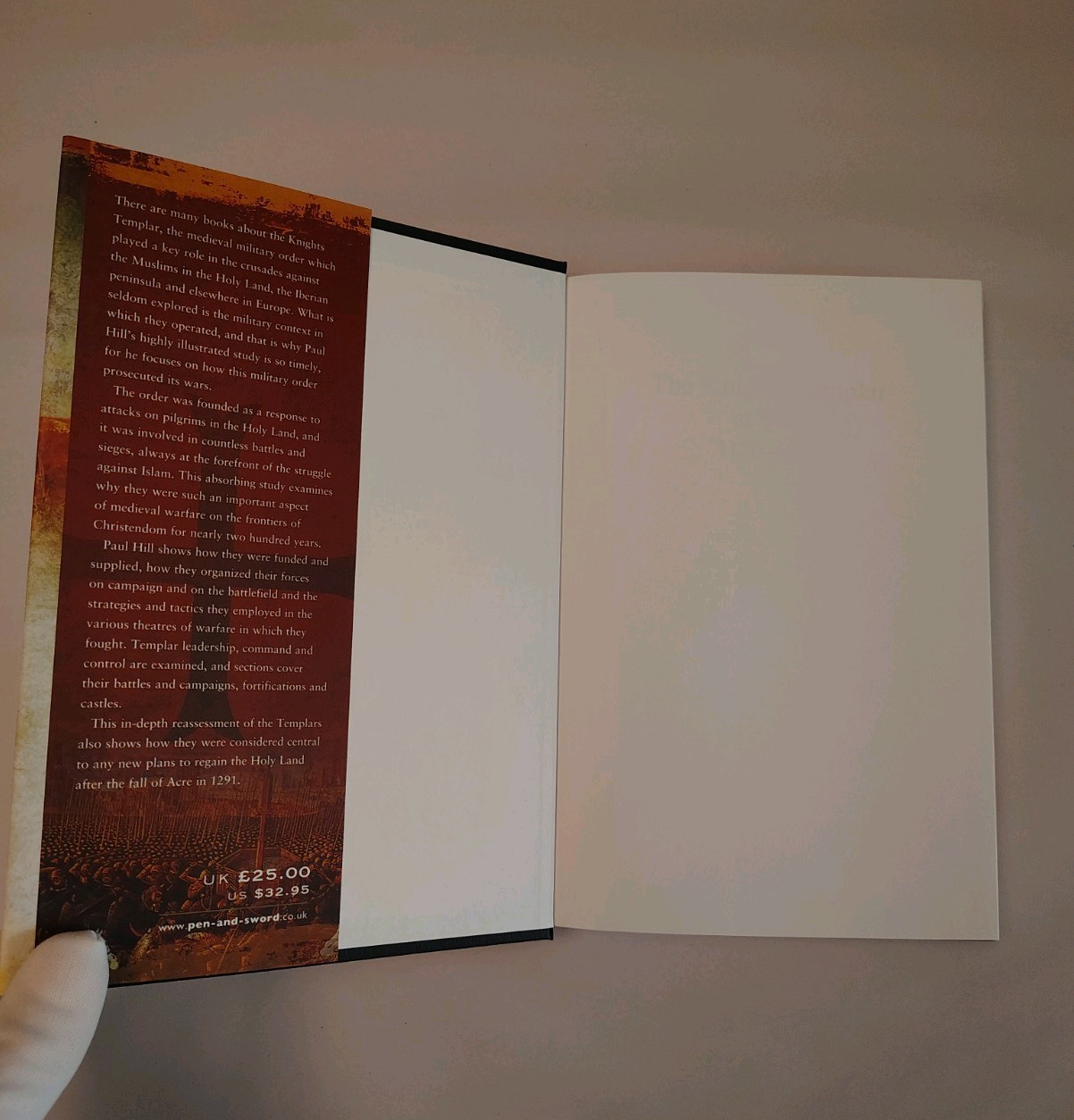 The Knights Templar At War 1120-1312 by Paul Hill (Hardcover)