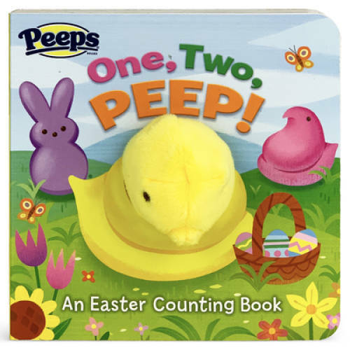 One, Two, PEEP!: Peeps Finger Puppet Board Book Easter Basket Gifts or St – GOOD