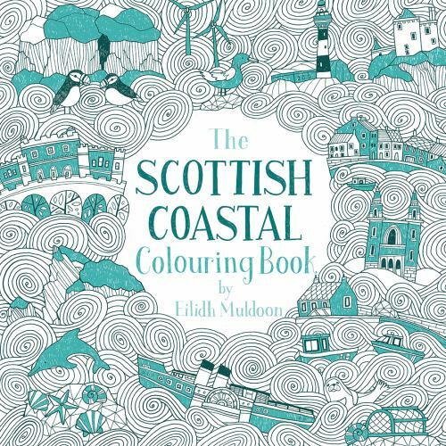 Scottish Coastal Colouring Book, Paperback by Muldoon, Eilidh, Like New Used,…