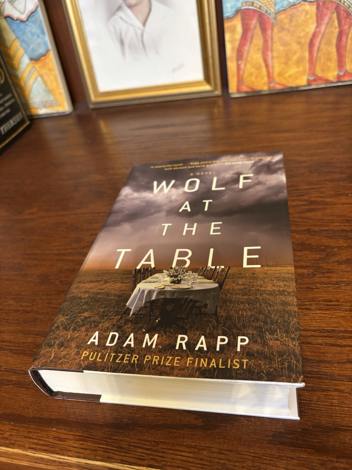 Wolf at the Table. Adam Rapp. 1st HC Ptg. LB 2024. Near Fine. Unread